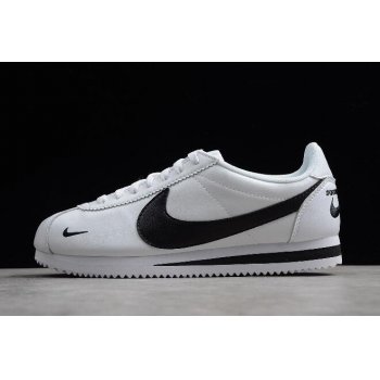 Nike Classic Cortez Premium White Black 807480-008 Shoes